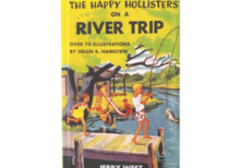 HH2. The Happy Hollisters on a River Trip HARDCOVER Special Edition
