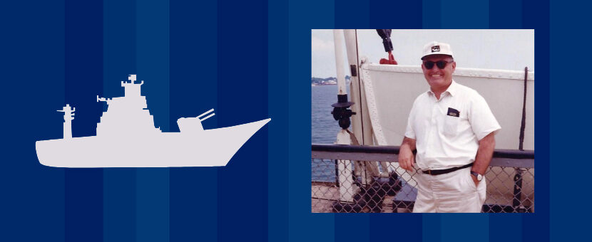 Aboard the USS Little Rock with Jerry West