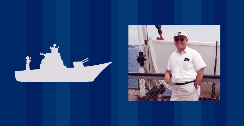 Aboard the USS Little Rock with Jerry West